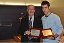 El rector Antoni Giró lliura dos premis al Club d'Esports de la FME