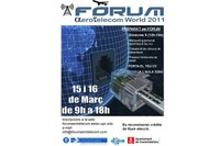 Cartell del I Fòrum Aero-Telecom World