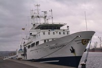 El vaixell oceanogràfic Cornide de Saavedra, de l'Institut Espanyol d'Oceanografia. Imatge: MICINN