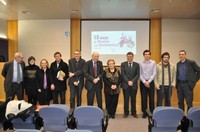 Guanyadors dels concursos literaris vinculats al Mes de la Poesia de la UPC.