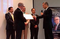 Mateo Valero, investit doctor 'honoris  causa' pel Cinvestav. 