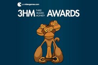 Cartell del concurs internacional de videojocs i animació ‘Three Headed Monkey Awards. social Point’.