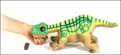 el robot dinosaure pleo, una mascota per a infants ingressats