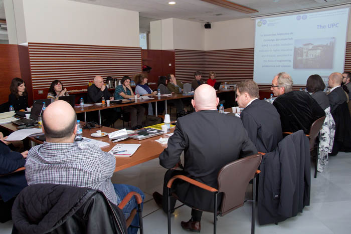 primera jornada de la reunió del projecte women-up